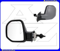 CITROEN BERLINGO 2 2008.04-2012.03 /B9/ Visszapillantó tükör bal, manuális, domború tükörlappal, alapozott borítással 16113821085