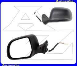 DACIA DUSTER 1 2010.02-2013.05 /X79/ Visszapillantó tükör bal, elektromos, fűthető-domború tükörlappal, fekete borítással MDL113-L