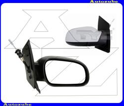 VW FOX 2005.01-2011.10 /5Z/ Visszapillantó tükör jobb, manuális, domború tükörlappal, fényezhető borítással /RENDELÉSRE/ MVW194-R