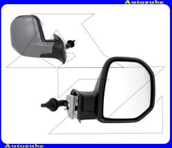 PEUGEOT PARTNER 2 2008.04-2012.03 /B9/ Visszapillantó tükör jobb, manuális, domború tükörlappal, alapozott borítással MPG824-R