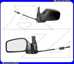 CITROEN EVASION 1994.02-2002.04 Visszapillantó tükör bal, manuális, tükörlappal, fekete borítással 305-0022