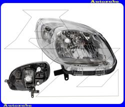 RENAULT KANGOO 2 2013.07-2021.05 Fényszóró jobb króm házas (H4) (motor nélkül) TYC 20-14905-15-2