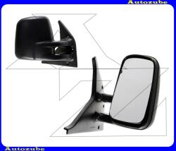 VW CARAVELLE T4 1996.01-2003.03 /70, 7D/ Visszapillantó tükör jobb, kívűlről állítható, domború tükörlappal, fekete borítással "ÁLLÓ" MVW800-R