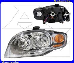 AUDI A4 B7 2004.11-2007.10 /8E/ Fényszóró bal (H7/H7) sárga indexes, motorral TYC 20-0530-05-2