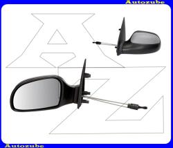 CITROEN SAXO 1999.09-2002.12 Visszapillantó tükör bal, manuális, domború tükörlappal, fényezhető borítással CI0237114