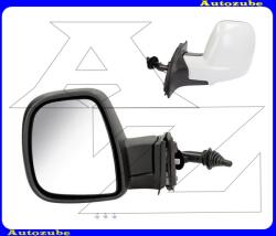 CITROEN BERLINGO 2 2012.04-2015.02 /B9/ Visszapillantó tükör bal, manuális, domború tükörlappal, fényezhető borítással /RENDELÉSRE/ 305-0182
