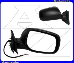 TOYOTA YARIS 2 2009.01-2011.10 /XP90/ Visszapillantó tükör jobb, elektromos, domború tükörlappal, fekete borítással 336-0055