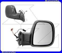 PEUGEOT PARTNER Tepee 2012.04-2015.04 Visszapillantó tükör jobb, elektromos, fűthető-domború tükörlappal, hőmérős, fekete boríítással MPG830-R