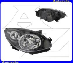 RENAULT TWINGO 2 2007.08-2011.12 Fényszóró jobb fekete házas (H4) (motor nélkül) DEPO 551-1173R-LDEM2