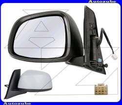 SUZUKI SX4 2006.03-2009.08 /RW/ Visszapillantó tükör bal, elektromos, fűthető-domború tükörlappal, fényezhető borítással /szögletes csatlakozós/ MFT263-L
