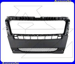 CITROEN JUMPER 3 2006.07-2013.12 Első lökhárító középrész, sötétszürke "alsó ráccsal" FIA07DU006T