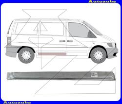 MERCEDES VITO W638 1995.12-2003.08 Tolóajtó alsó rész jobb "magasság: 12cm" (belső javítólemez) KLOKKERHOLM 3541172