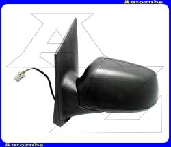 FORD FOCUS MK2 2004.09-2007.11 Visszapillantó tükör bal, elektromos, fűthető-domború tükörlappal, fekete borítással 6121400