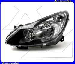 OPEL CORSA D 2006.09-2011.02 /S07/ Fényszóró bal fekete házas (H7/H1) (motor nélkül) DEPO 442-1152L-LDEM2