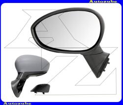 FIAT 500 2 2007.07-2015.07 Visszapillantó tükör bal, elektromos, domború tükörlappal, fényezhető borítással 309-0102