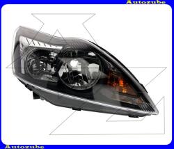 FORD FOCUS MK2 2007.12-2011.02 Fényszóró jobb króm/fekete házas (H7/H1) motorral TYC 20-11483-15-2