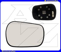 FORD FUSION 2002.04-2005.09 Visszapillantó tükörlap jobb, fűthető-domború (szögletes felfogatású tartólappal) MFD191-R