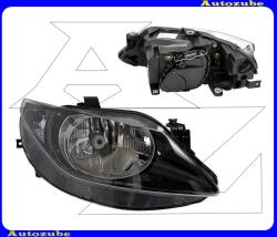 Seat IBIZA 4 2008.02-2012.03 /6J/ Fényszóró jobb fekete házas (H4) motorral TYC 20-11969-05-2