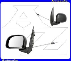 FIAT PANDA 3 2012.01-től /312/ Visszapillantó tükör bal, manuális, domború tükörlappal, fekete borítással MFT125-L