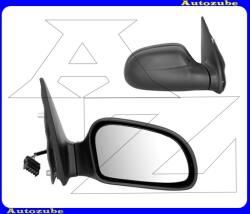 CITROEN SAXO 1999.09-2002.12 Visszapillantó tükör jobb, elektromos, fűthető-domború tükörlappal, fekete borítással 305-0031