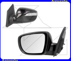 Hyundai ix35 2010.04-2013.08 /LM/ Visszapillantó tükör bal, elektromosan behajló, fűthető-domború tükörlappal, fényezhető borítással, irányjelzővel /RENDELÉSRE/ 313-0048