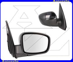 Hyundai i10 1 2008.01-2010.08 /PA/ Visszapillantó tükör jobb, elektromos, domború tükörlappal, fekete borítással 313-0041