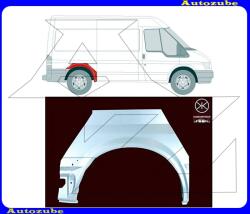 FORD TRANSIT 5 2006.04-2014.04 /V347/ Hátsó sárvédő javítóív jobb "rövid kivitelhez" (külső javítólemez) POTRYKUS P235132K