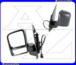 FORD TRANSIT CONNECT 1 2002.01-2006.03 /C170/ Visszapillantó tükör bal, elektromos, fűthető-domború tükörlappal, fekete borítással MFD601-L