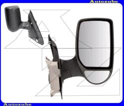 FORD TRANSIT 5 2006.04-2014.04 /V347/ Visszapillantó tükör jobb "RÖVID-karos" kívűlről állítható, domború tükörlappal, fekete borítással (kar: 110mm) 1820111