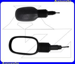 FORD KA 1 1996.09-2008.08 Visszapillantó tükör oldalfüggetlen, manuális, domború tükörlappal, fekete borítással MFD160