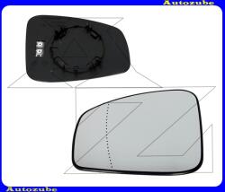 RENAULT LAGUNA 3 2007.10-2011.01 Visszapillantó tükörlap bal, fűthető-aszférikus (tartólappal) MRN402-L