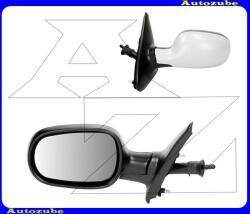 RENAULT MEGANE 1 1999.03-2002.08 Visszapillantó tükör bal, manuális, aszférikus tükörlappal, fényezhető borítással RN0277134