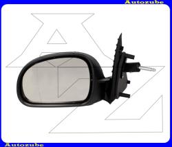 PEUGEOT 406 1995.10-1999.06 Visszapillantó tükör bal, manuális, aszférikus tükörlappal, fényezhető borítással 326-0058