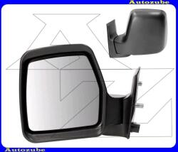 FIAT SCUDO 1 2004.01-2006.12 /220/ Visszapillantó tükör bal, kívűlről állítható, domború tükörlappal, fekete borítással 305-0102