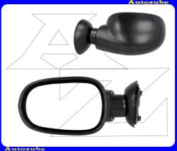 DACIA LOGAN 1 2004.11-2008.06 /L90/ Visszapillantó tükör bal, kívűlről állítható, domború tükörlappal, fekete borítással DA3207004