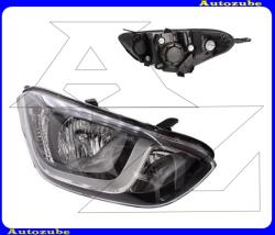 Hyundai i20 1 2012.04-2014.10 /PB/ Fényszóró jobb (H7/H7) motorral TYC 20-14439-05-2