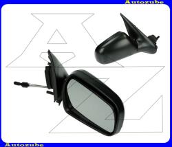 CITROEN XSARA 1 1997.11-2000.10 Visszapillantó tükör jobb, manuális, domború tükörlappal, fekete borítással 305-0041
