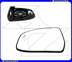 FORD FOCUS MK3 2014.10-2020.02 Visszapillantó tükörlap bal, fűthető-aszférikus-holttérfigyelős (tartólappal) 310-0198-1