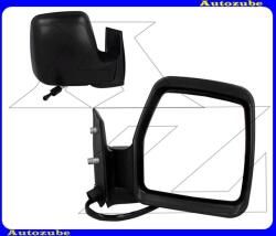 PEUGEOT EXPERT 1 1995.09-2003.12 Visszapillantó tükör jobb, manuális, domború tükörlappal, fekete borítással 305-0027