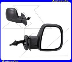 CITROEN BERLINGO 2 2012.04-2015.02 /B9/ Visszapillantó tükör jobb, manuális, domború tükörlappal, hőmérős, fekete borítással 305-0179