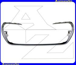 PEUGEOT 308 1 2011.05-2013.03 /T7/ Első lökhárító középső rácsra ezüstkeret 111.19. 6400