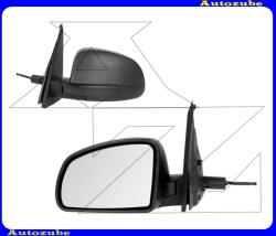 OPEL MERIVA A 2003.09-2006.04 /X03/ Visszapillantó tükör bal, manuális, tükörlappal, fekete borítással MOP186-L