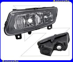 VW POLO 5 2009.06-2014.04 /6R/ Ködlámpa bal "GTI/R-LINE" fekete házas (H8) statikus kanyarkövető TYC /RENDELÉSRE/ 19-12284-01-2