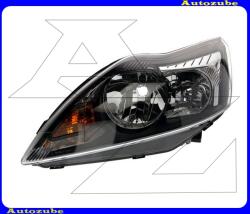 FORD FOCUS MK2 2007.12-2011.02 Fényszóró bal króm/fekete házas (H7/H1) motorral TYC 20-11484-15-2