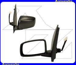 FIAT PANDA 2 2003.10-2011.12 /169/ Visszapillantó tükör bal "2009.10. -ig" elektromos, fűthető-domború tükörlappal, fekete borítással 6125014