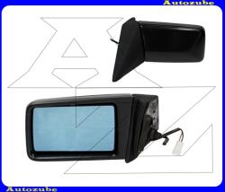 MERCEDES W124 1985.01-1993.05 Visszapillantó tükör bal, manuális, fűthető-sík-kék tükörlappal, fekete borítással ME0317324