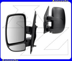 OPEL MOVANO A 2003.10-2010.02 /X70/ Visszapillantó tükör bal, kívülről állítható, domború tükörlappal, fekete borítással V4387801