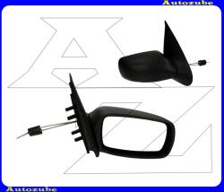 FORD FIESTA COURIER 1996.09-1999.08 Visszapillantó tükör jobb, manuális, domború tükörlappal, fekete borítással 6165386
