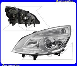RENAULT SCENIC 2 2006.04-2009.05 /JM/ Fényszóró bal króm házas (H7/H1) (motor nélkül) TYC 20-1068-15-2