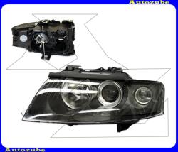 AUDI A4 B6 2001.01-2004.10 /8E/ Fényszóró bal "S4" fekete házas, (H7/H9) motorral DEPO /RENDELÉSRE/ 446-1108L-LD-EM